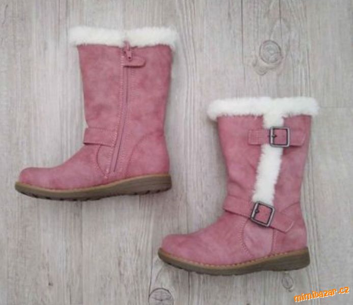 Dívčí kozačky zn. Cupcake vel.28 ***NOVÉ***