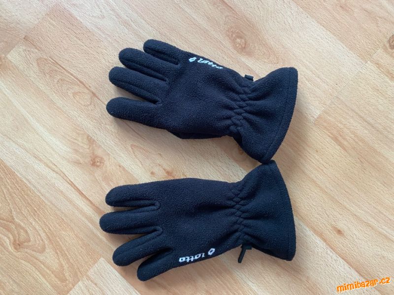 Flísové rukavice Lotto