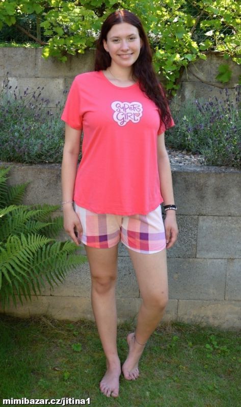 bavlněné pyžamo dámské S, M, L