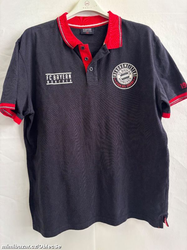 NOVÉ pánské polo tričko FC BAYERN MNICHOV