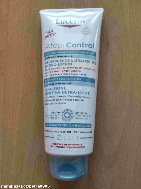 Eucerin AtopiControl zklidňující krémový gel 400 m