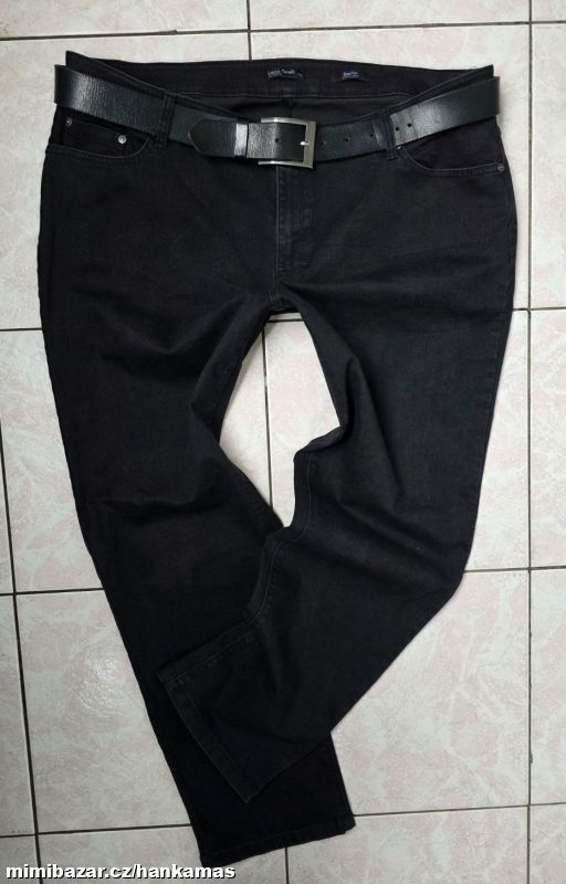 Pružné černé džíny LAURA TORRLLI-48