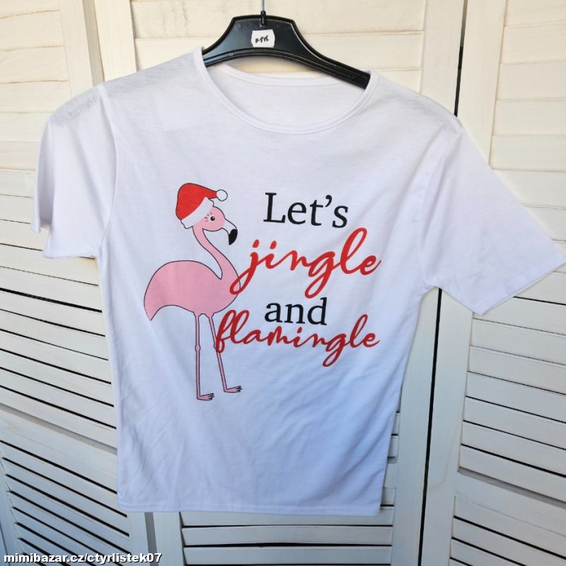 dívčí vánoční triko tričko 11 let 71220