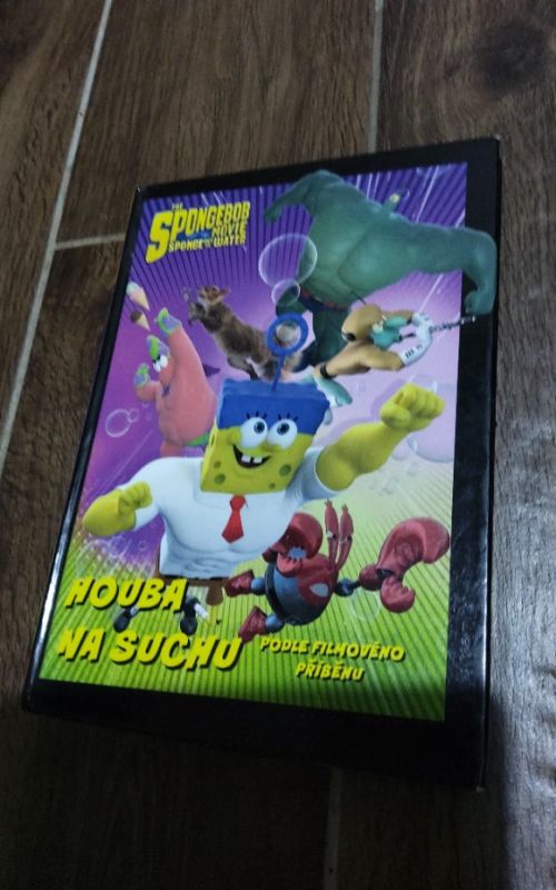 Spongebob houba na suchu- kniha
