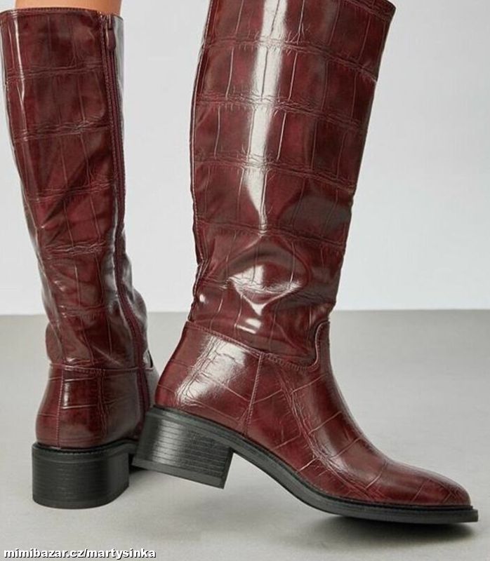 Vysoké zimní kozačky ZIMA 2025