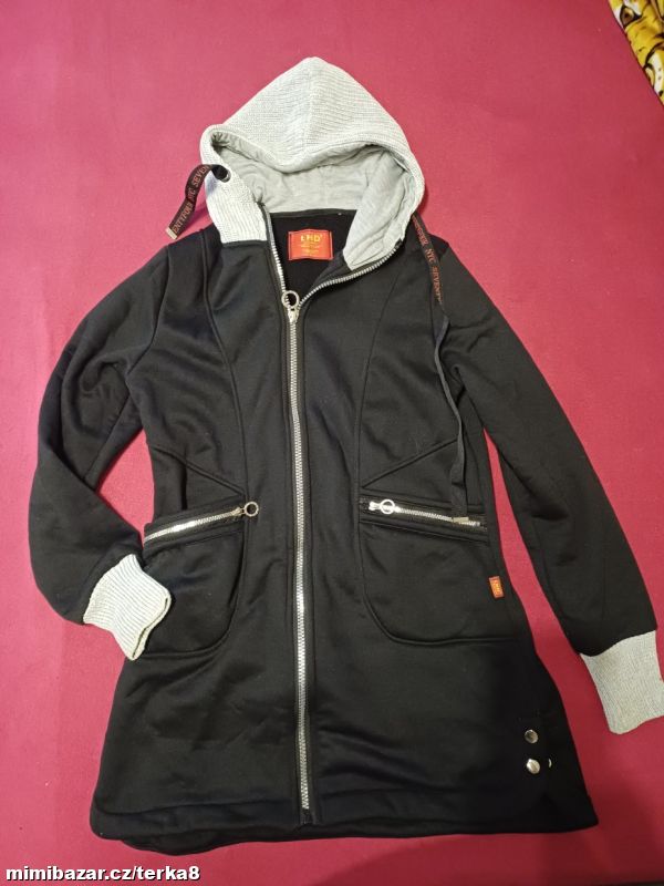 Bunda kabátek mikinový 40