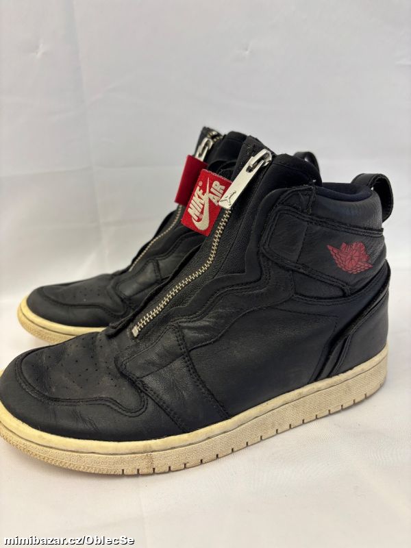 kožené kotníčkové tenisky NIKE