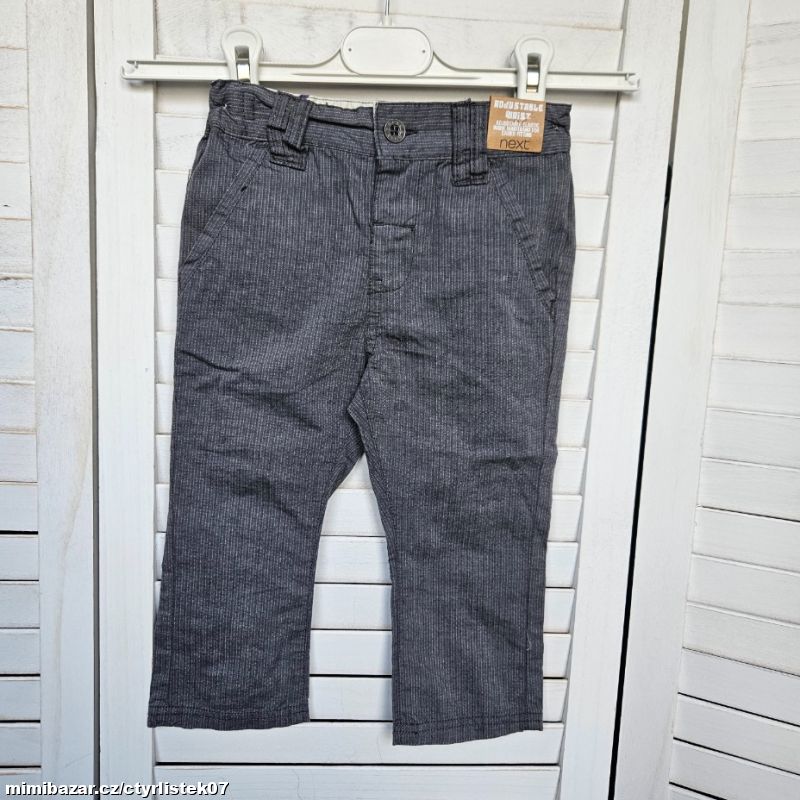 chlapecké kalhoty plátno 12-18 měsíců 71252