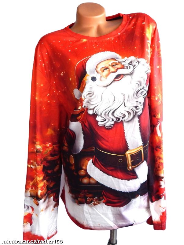 Vánoční triko vel.4XL