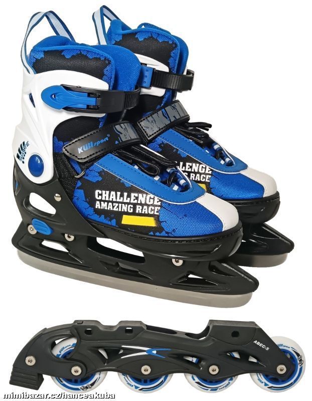 Chlapecké roztahovací brusle velikost L (40-43)