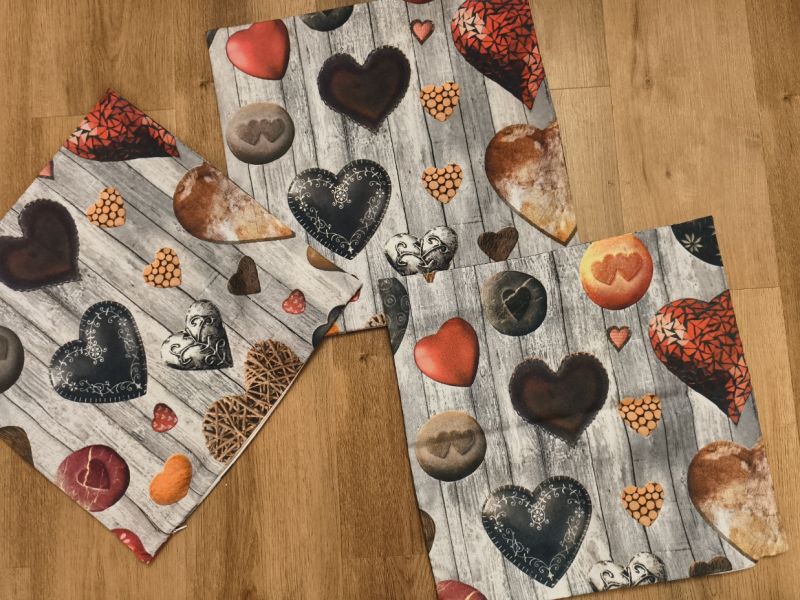 Povlaky na polštáře 40x40cm