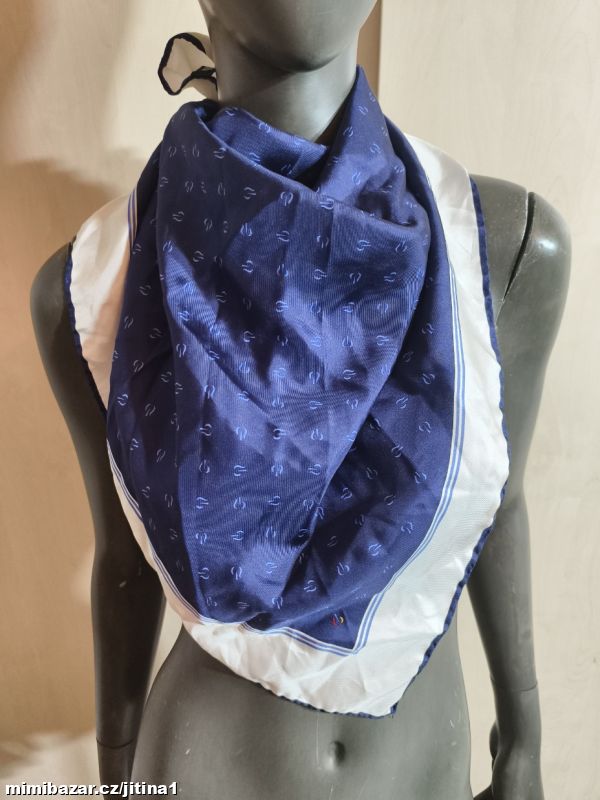 Hedvábný šátek silné hedvábí