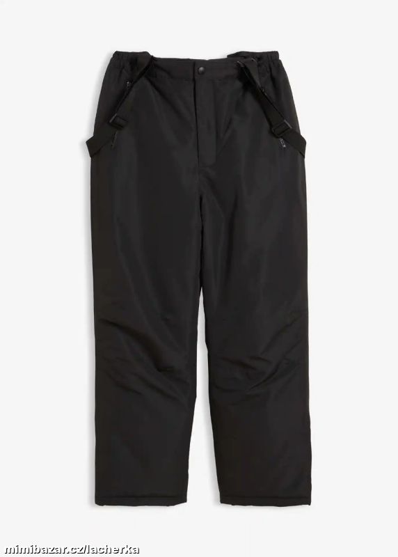 BONPRIX černé kalhoty oteplovačky 164 Nové