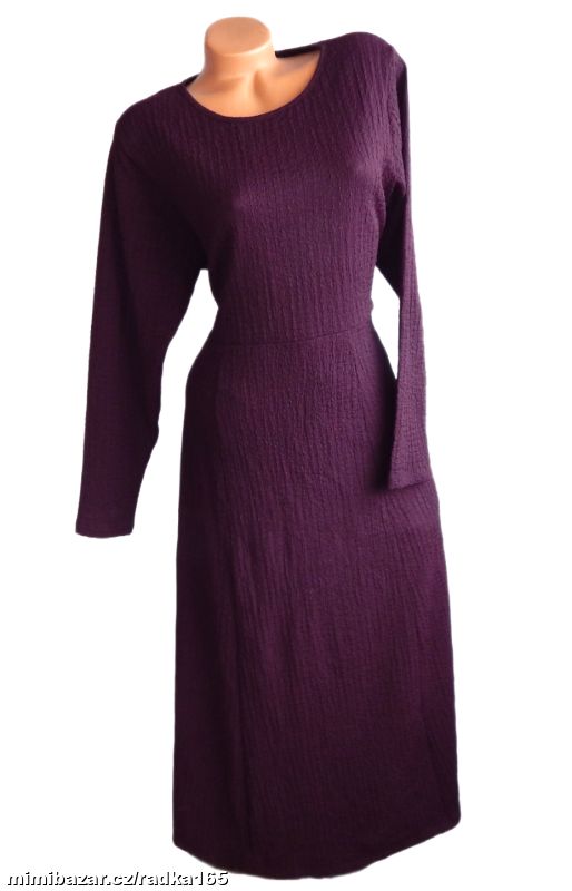 Slabší úplet maxi šaty vel.44/46/48