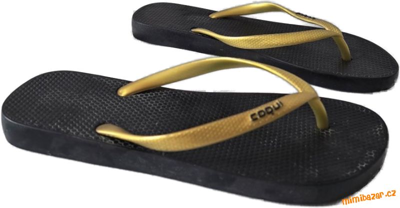 Žabky zlaté dámske