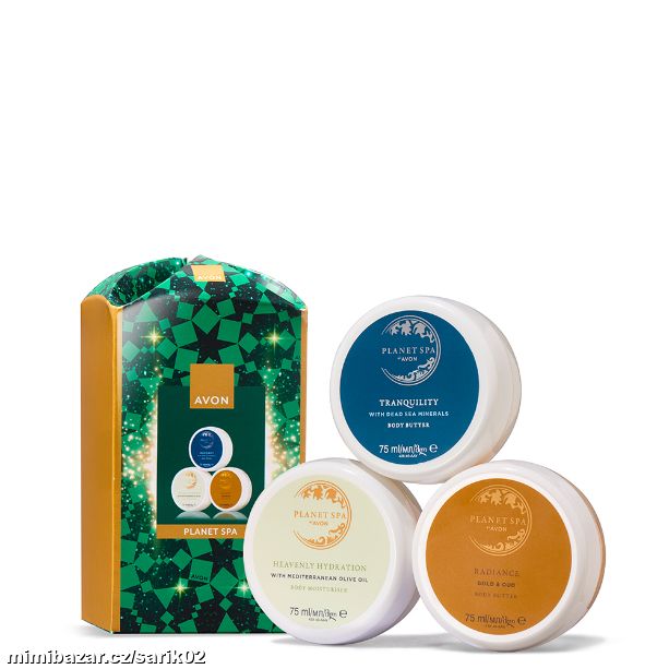 SADA TĚLOVÝCH KRÉMŮ PLANET SPA V DÁRKOVÉM BALENÍ