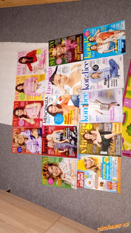 Časopisy 2025-Svět ženy, Kondice, Vlasta