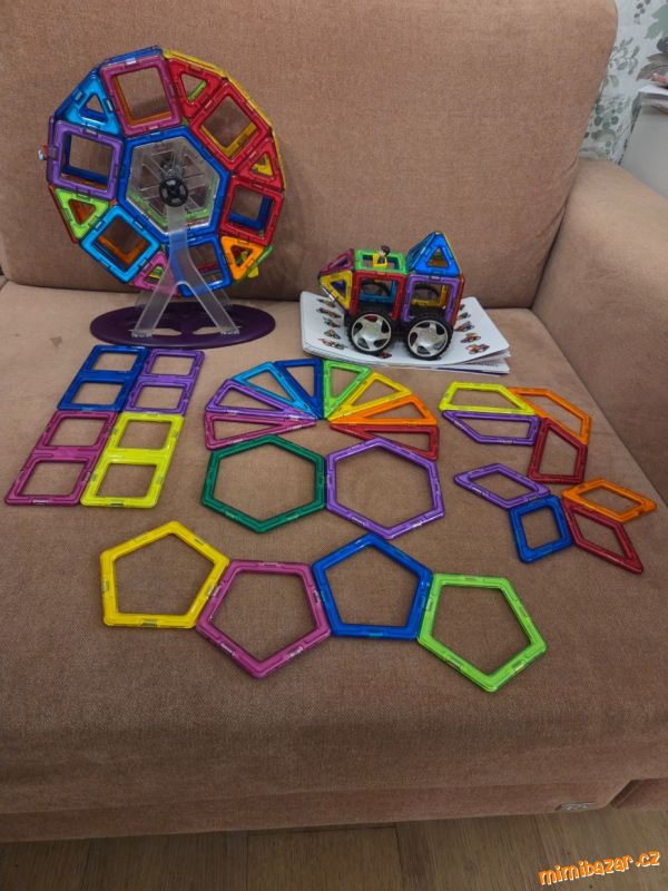 Magformers Carnival set + auto + další dilky