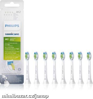Philips Sonicare W2 OptimalWhite Stand. hlavice 8x