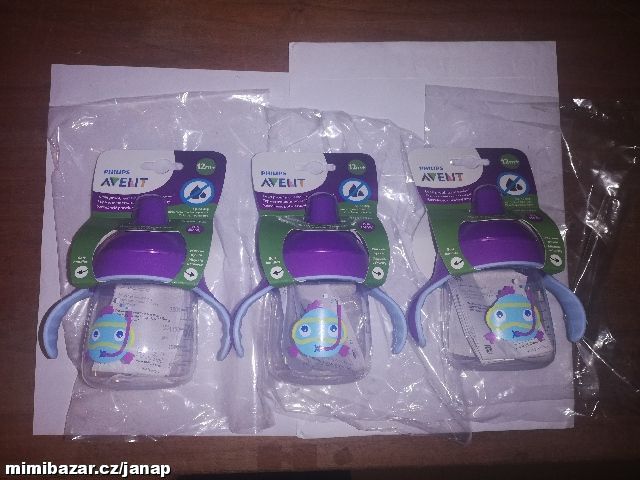 Philips Avent Hrnek s hubičkou SCF753 3ks za 99 Kč