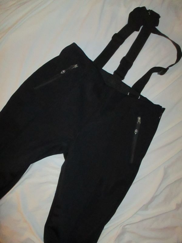 Dámské funkční zimní/lyžařské softshell kalhoty 44