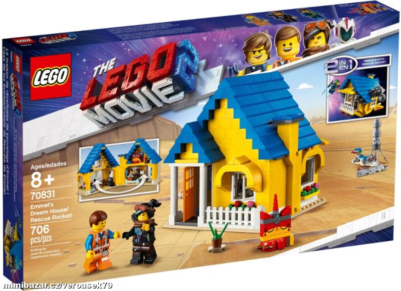 LEGO Movie 70831 Emmetův vysněný dům