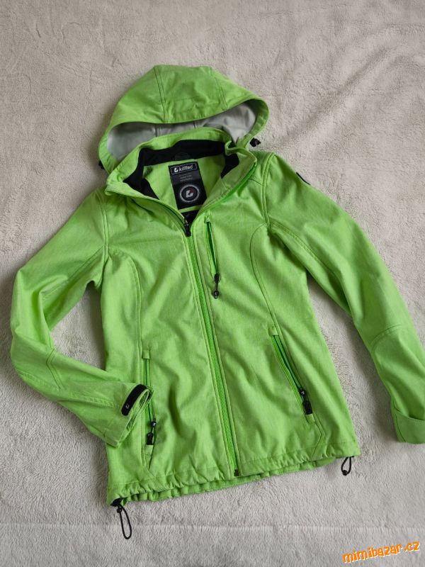 Softshellová woterproof bunda Killtec vel. XS, 164