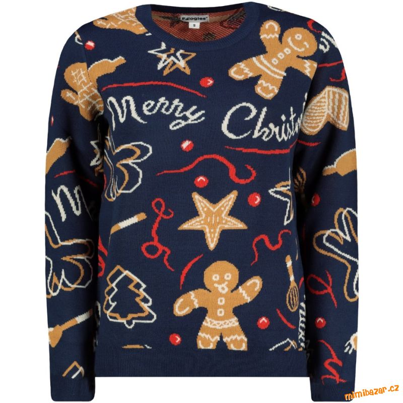 VÁNOČNÍ DÁMSKÝ SVETR "Gingerbread Christmas