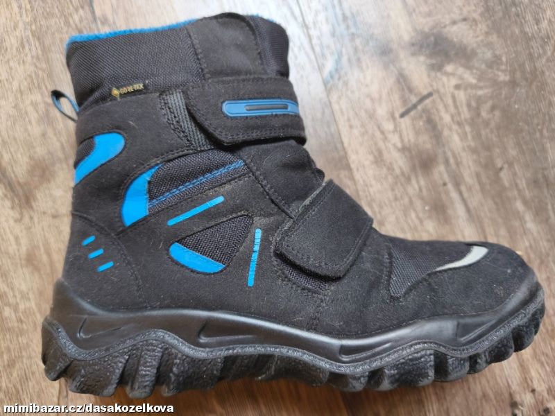 Modročerné sněhule SUPERFIT Husky2 vel.39M