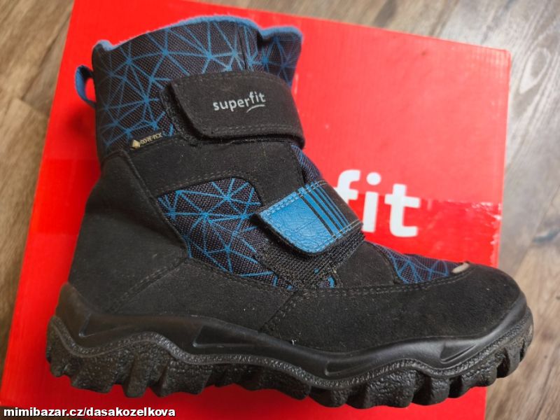 Modročerné sněhule Superfit Husky2 v.35M