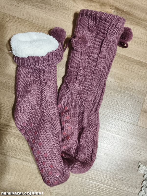 Teplé ponožky nové