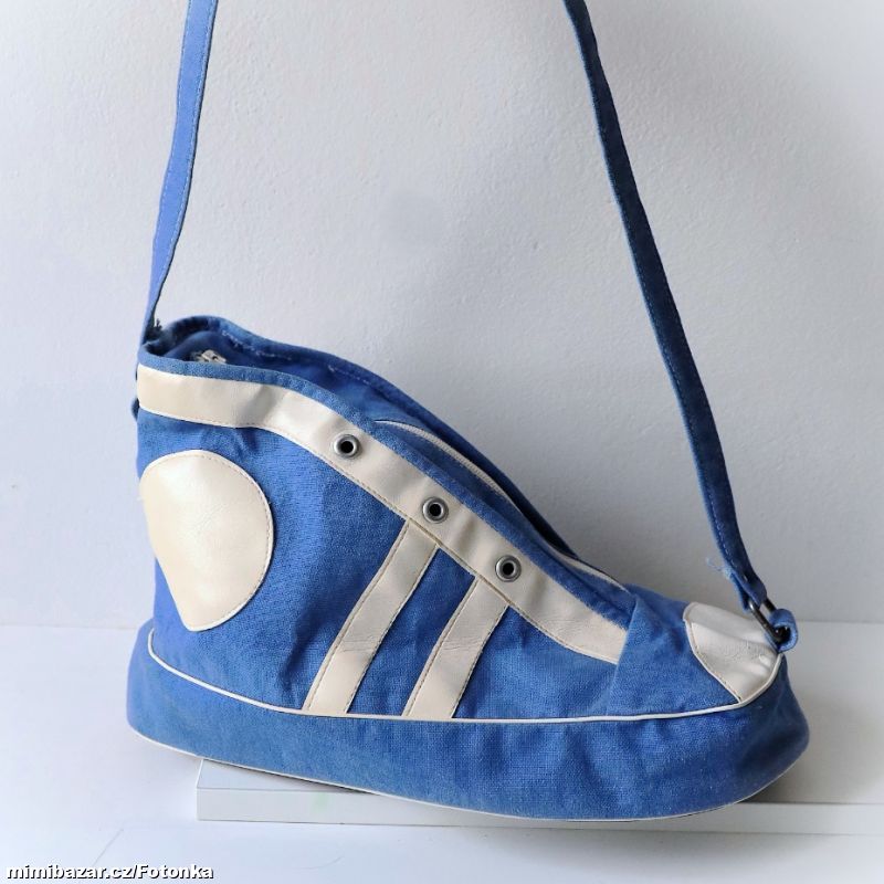 PRODÁNO Retro sportovní bota taška na rameno
