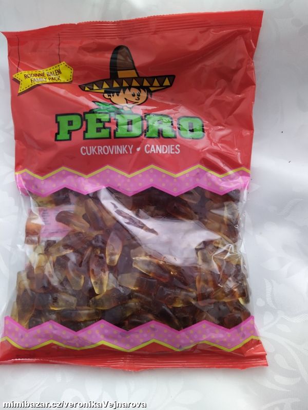Želé cola lahvičky bonbóny