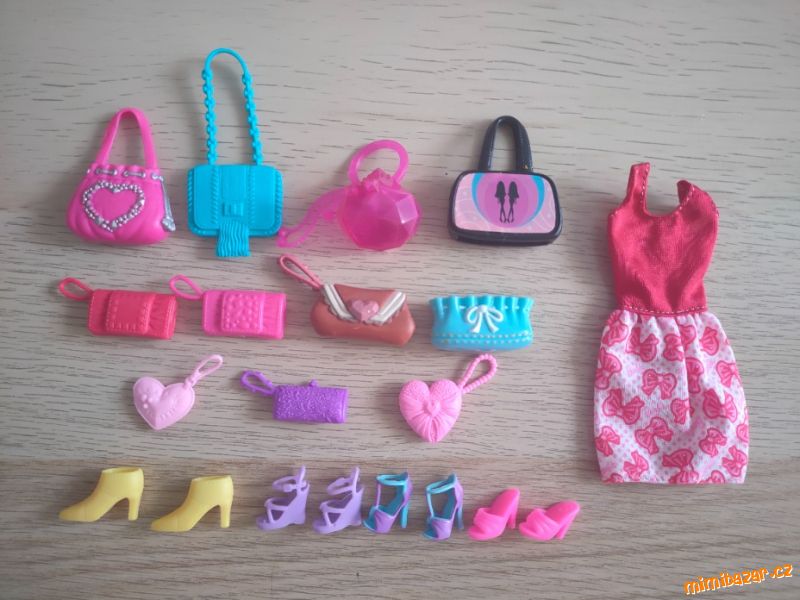 Barbie kabelky a boty