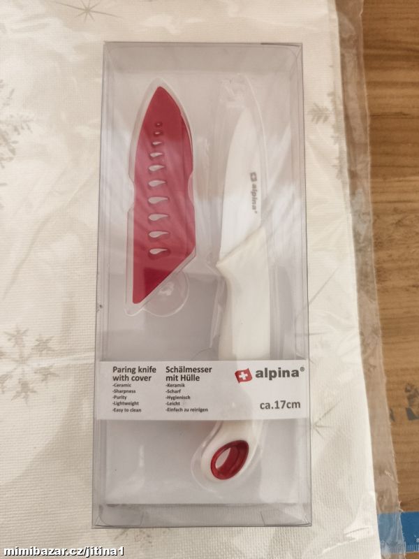 Keramický nůž alpina 17cm