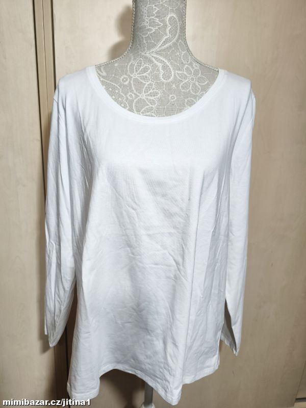 Triko s dlouhým rukávem vel xxl dámské