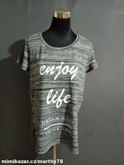 *** KRÁSNÉ DÁMSKÉ TRIKO S POTISKEM, VEL.L ***