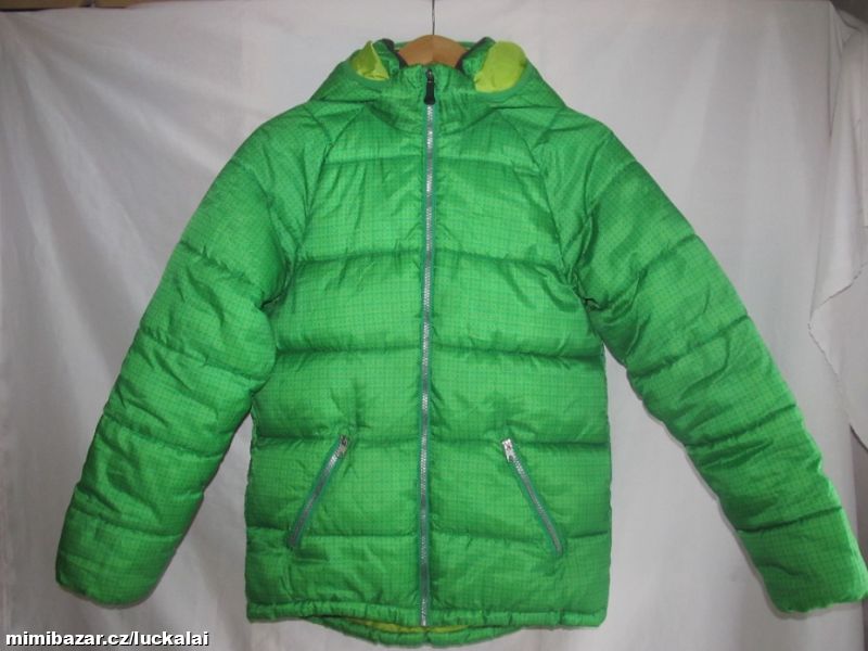 Zimní zelená bunda H&M, 164