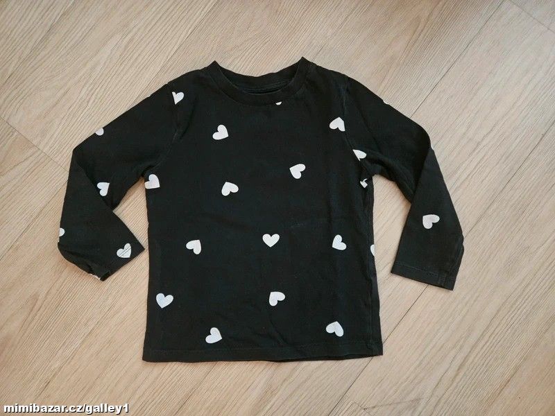 Tričko s dlouhým rukávem F&F, vel. 104