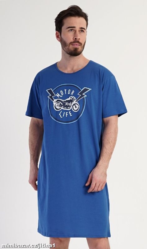 pánská noční košile Motorka vel XL poslední