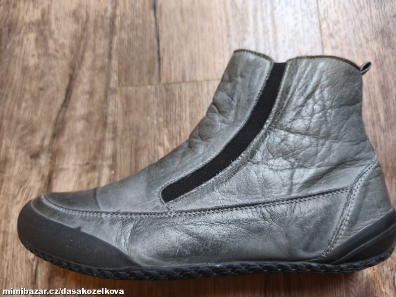 Vyteplené kožené boty ANDREA CONTI v.37