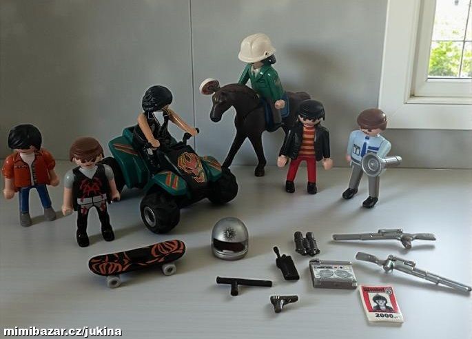 PLAYMOBIL policisti a gangsteři č. 6148