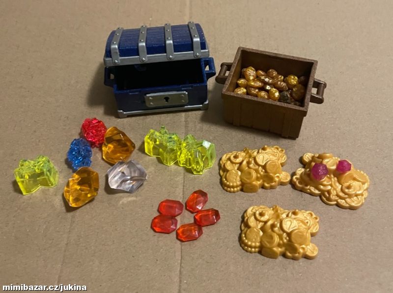 PLAYMOBIL truhly s diamanty, drahokamy č. 6134