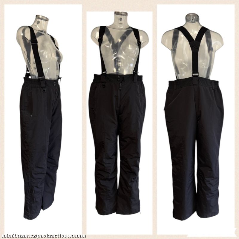 Č.7138 DÁM. LYŽAŘSKÉ KALHOTY JAKO NOVÉ v.44/46