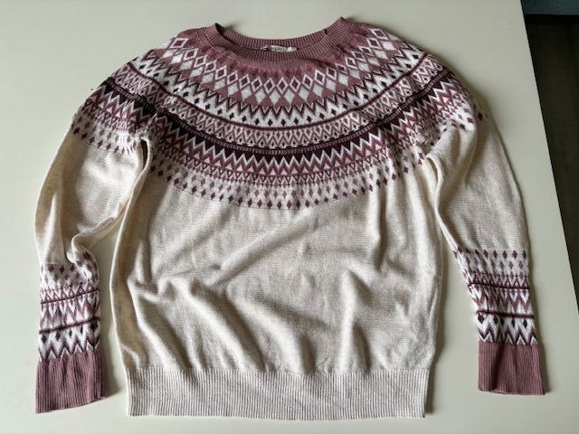 Svetr s norským vzorem
