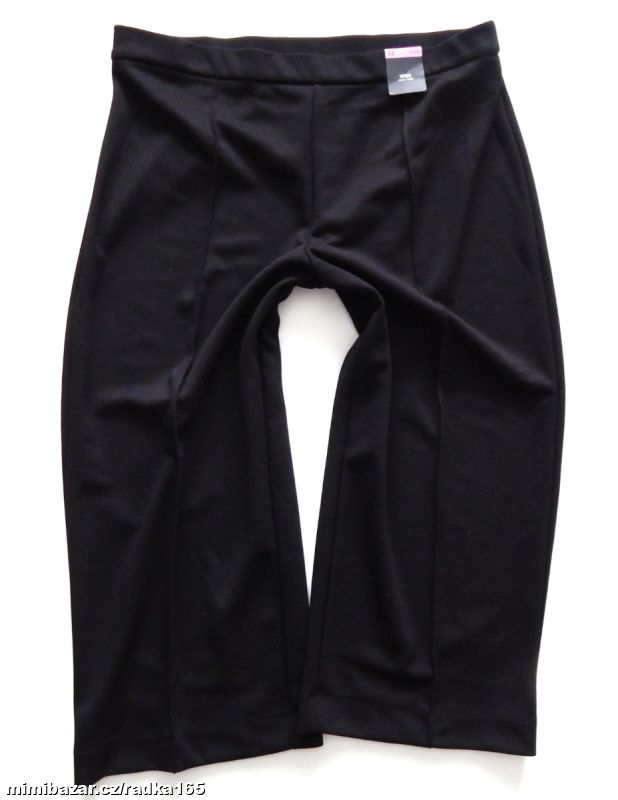 Teplejší kotníčkové široké kalhoty vel.50