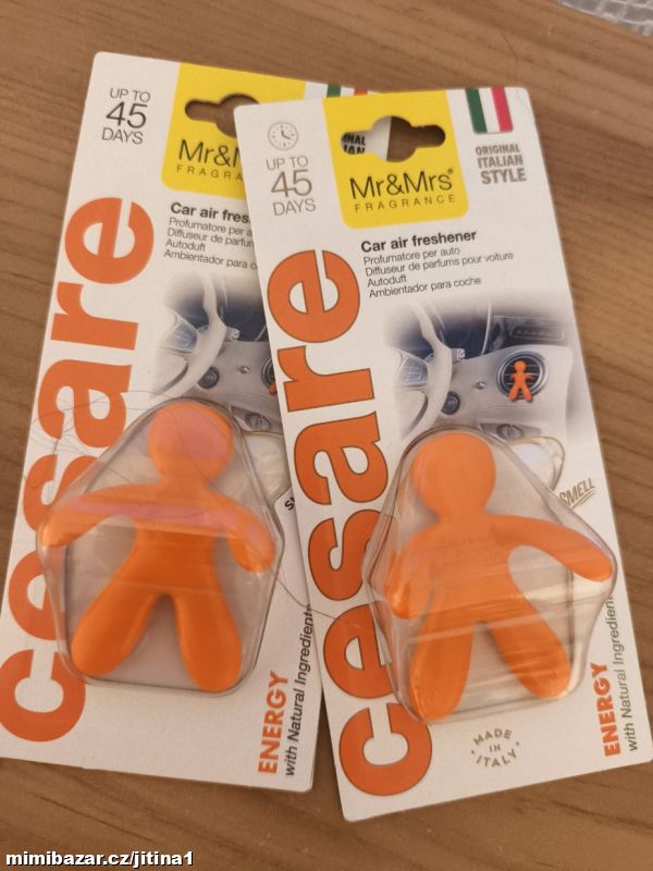 Vůně do auta panáček mě&mrs fragrance