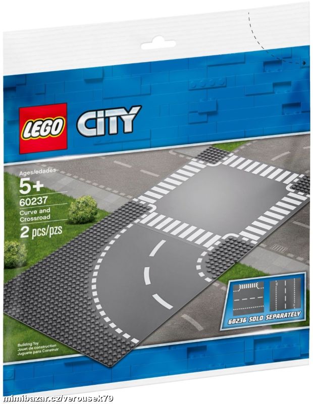 LEGO® City 60237 Zatáčka s křižovatkou