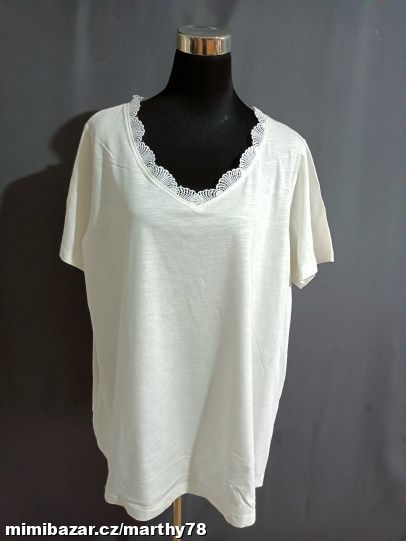 *** KRÁSNÉ DÁMSKÉ TRIKO S KRAJKOU, VEL.XXXL ***