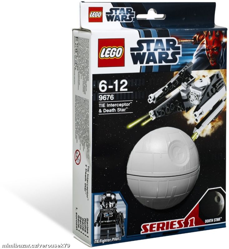 LEGO 9676 Star Wars - Stíhačka TIE a Hvězda smrti